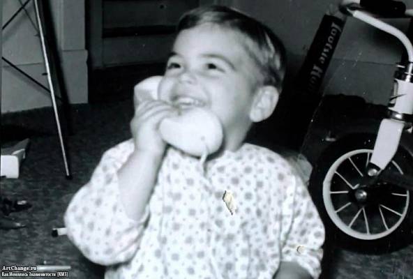 Джордж Клуни в раннем детстве