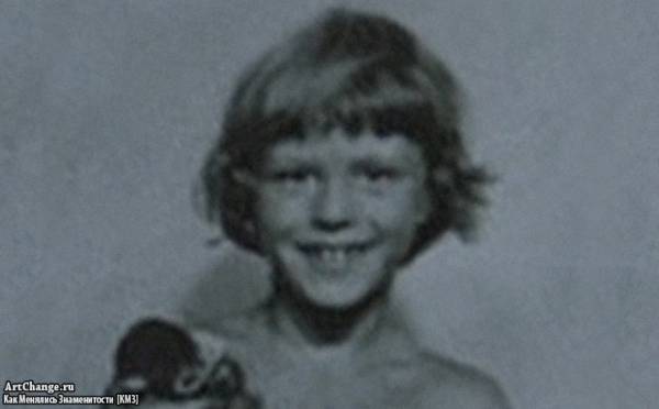 Джейсон Стэйтем в детстве, юности с волосами