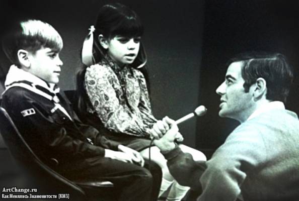 Джордж Клуни в детстве и Аделиа в папином ток-шоу