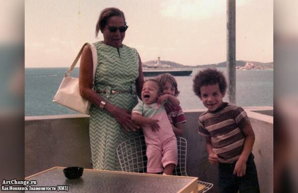 Вин Дизель в детстве с бабушкой и братьями