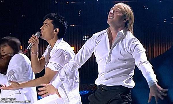 На Евровидении с Плющенко, Dima Bilan - Believe (2008)