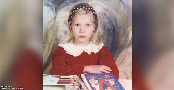 Кристина Асмус в детстве, юности