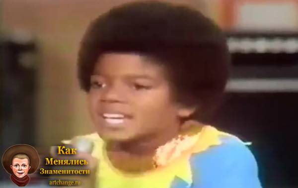 Майкл Джексон в детстве, юности