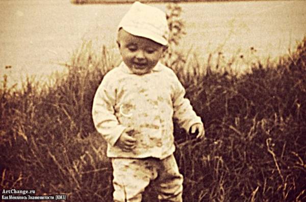 Сергей Безруков в раннем детстве