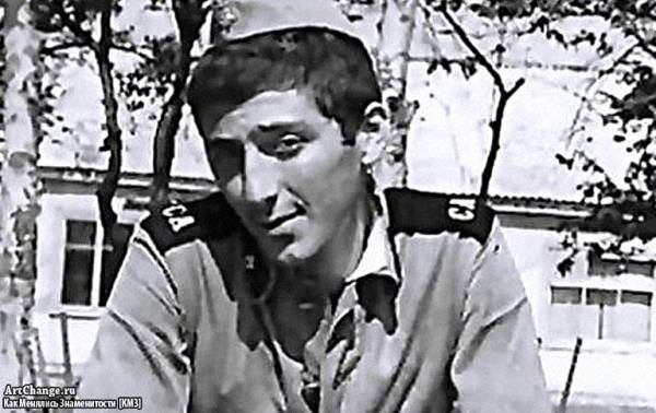 Григорий Лепс в молодости в армии