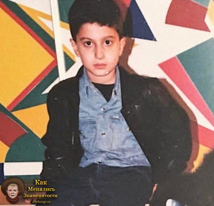 Маленький Амиран Сардаров (Дневник Хача) в раннем возрасте, детстве