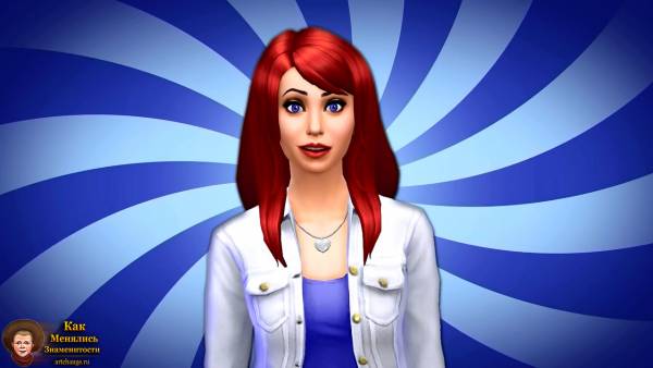 Агния Огонек - Sims 3 моделька (Симс 3)