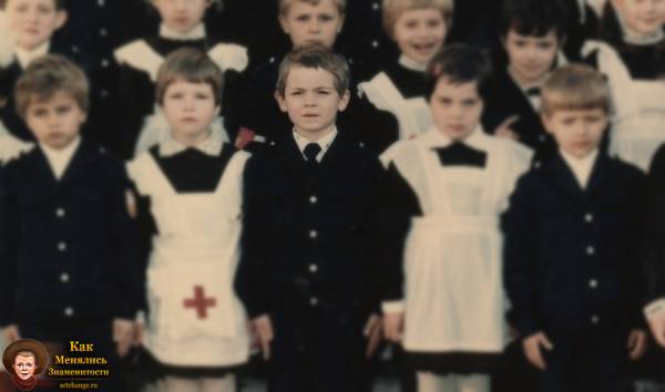 Эрик Давидыч (Китуашвили) в детстве, школьные годы