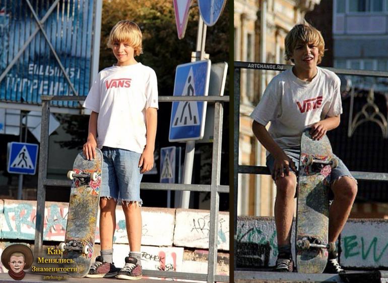 Лил Морти (Morty Mort) в детстве, юности катается в скейт-парке