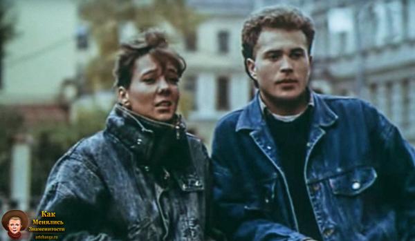 Третий дубль (1992), в ролях молодой Сергей Дружко до известности