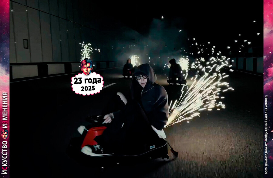 Madk1d (Марк Серков) выпустил клип на песню «Дырки в штанах», 2025